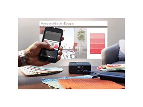 Dell M115HD Mobile LED Projector, WXGA 1280x800, HDMI USB Inputs, 1GB Internal Memory, 450 ANSI Lumens 3