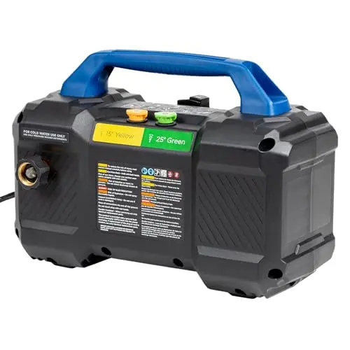 Westinghouse ePX3100v Electric Pressure Washer, 2100 Max PSI 1.76 Max GPM, Built-in Carry Handle, Detachable Foam Cannon, Pro-Style Steel Wand, 3-Nozzle Set, for Cars/Fences/Driveways/Home/Patios 9