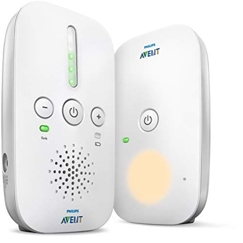 Philips AVENT Audio Baby Monitor DECT, White, SCD502/10