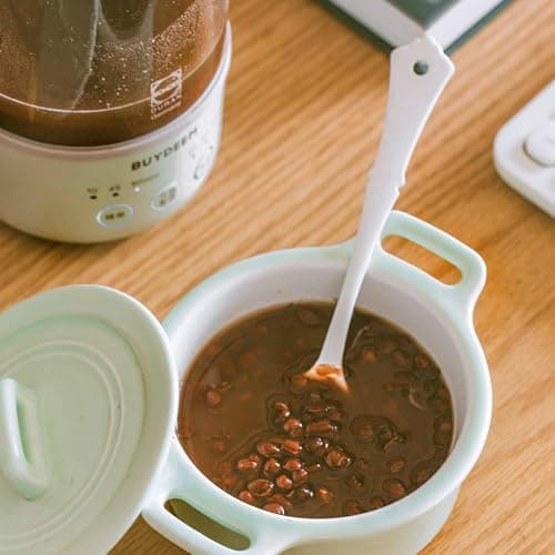 BUYDEEM K313 Travel Electric Kettle, Mini Healthy-Care Beverage Kettle, Tea Maker with Heat Resistant DURAN® Glass & Durable Pro 18/10 Pro Stainless Steel, 0.6L, Cozy Greenish 6