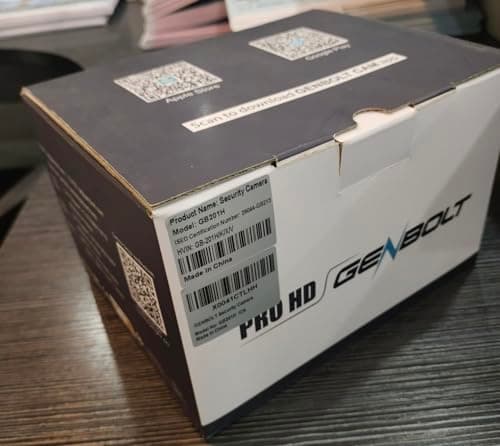 GENBOLT PTZ WiFi Security Camera Outdoor with Dual Lens, CCTV Surveillance with Dual View, Cloud Storage Upgraded with Color Night, Auto Tracking Humanoid Detection [DC&PoE] 8