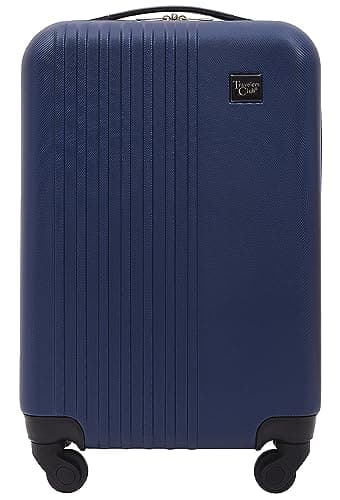 Travelers Club Cosmo Luggage, Navy Blue - 20 Inch, 20-Inch