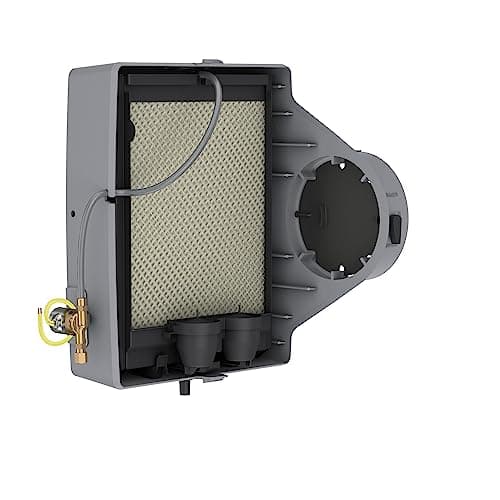 AprilAire 400M Whole-House Humidifier, Manual Water Saver Furnace Humidifier, Large Capacity Whole-House Humidifier for Homes up to 5,000 Sq. Ft., White 17