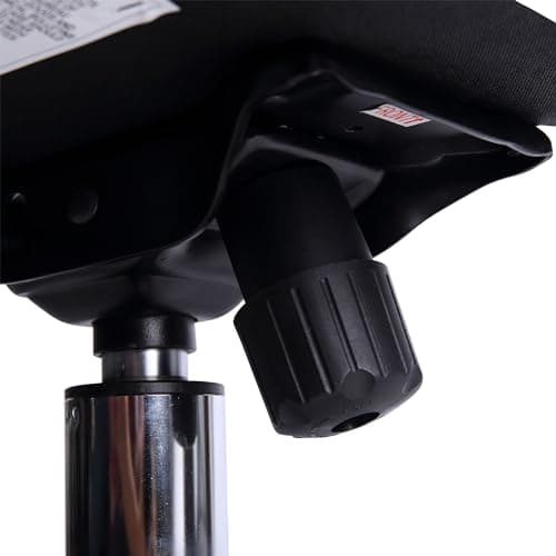 Alera ALE Maxxis Series Big and Tall Leather Chair, Black/Chrome 14