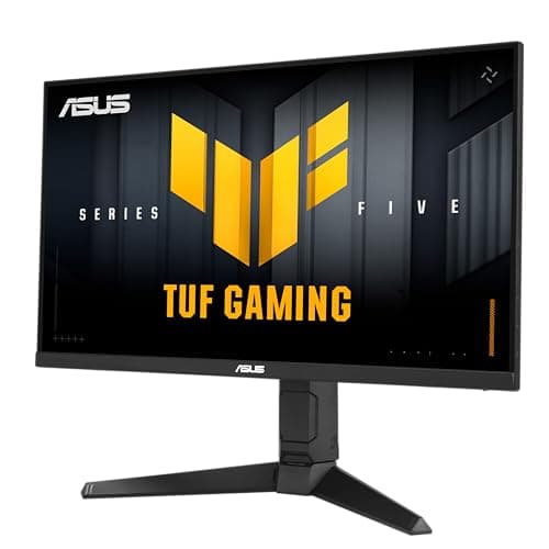 ASUS TUF Gaming Series 5 24.5” 1080P Gaming Monitor (VG259QMRL5A) - Full HD, Fast-IPS Panel, 310Hz, 0.3ms, DisplayHDR400, 99% sRGB, Height Adjustable, DisplayWidget, Gaming AI, 3 yr Warranty 10