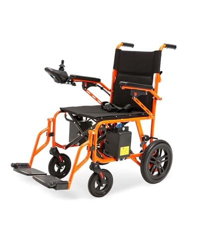 [2025 Upgrade] HASSKY Electric Wheelchairs for Adults Electric Chair Lightweight Foldable All Terrain Motorized Wheelchair for Seniors Compact Portable Airline Approved