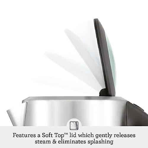 Breville BKE700BSS Soft Top Pure Hot Water Kettle, 7 Cup, Brushed Stainless Steel 5