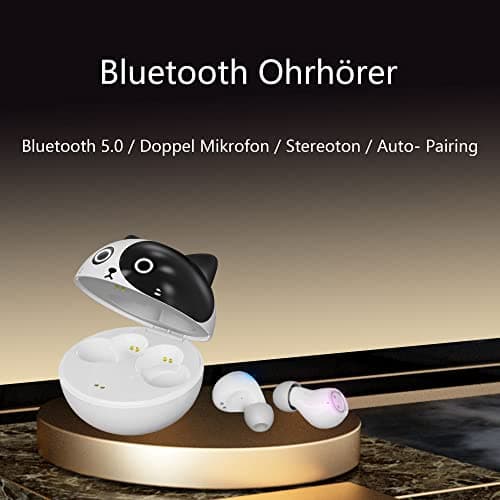 Togetface Kids Wireless Earbuds, Bluetooth 5.1 Headphones with Charging Case IPX5 Waterproof Touch Control Clear Stereo Ear Buds Built-in Mic, 36hrs Playtime Auto Pairing Earphones for Kids Women. 7