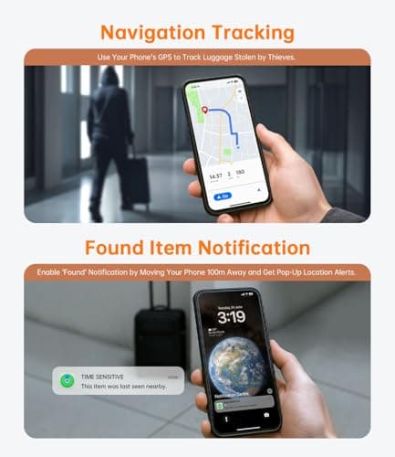 NOVOO Wallet Tracker Card, [Apple Find My Certified] (iOS Only) Ultra-Thin 1.9mm Bluetooth Smart Tracking Card, Rechargeable Wireless Charging Locator, IP68 Waterproof Finder for Wallets & Passports 8