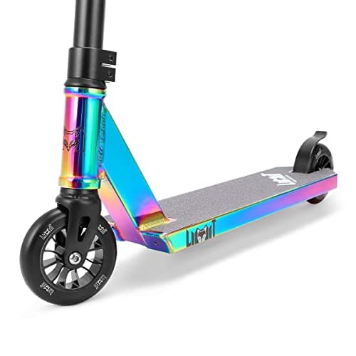 LMT69 Professional Scooter-Trick Scooter-Intermediate Beginner Stunt Scooter Suitable - Children, Teenagers Adults 8 Years Old Above(Black Color) 7