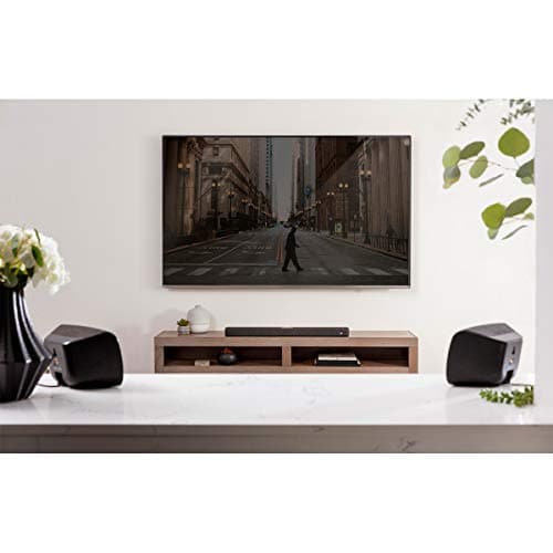 Polk Audio SR2 Wireless Surround Sound Speakers for Select Polk React and Magnifi Bars - Wireless Surround Sound System for TV, Easy Setup, Multiple Placement Options, 2 Count (Pack of 1) 5