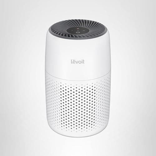 LEVOIT Air Purifiers for Bedroom Home Dorm, AHAM Verified, 3-in-1 Filter Cleaner With Aroma Pad, Filters Smoke, Allergens, Pet Dander, Odor, Dust, Office, Desktop, Core Mini-P, White 9
