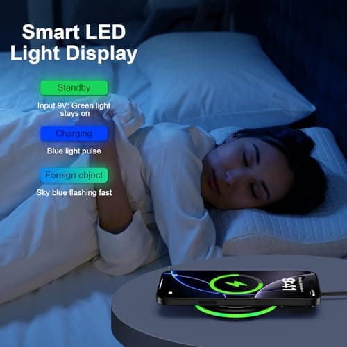 Wireless Charger for Google Pixel 10 Pro XL 10 Pro Fold 9a 8,15W Wireless Charging Station Android Phone Wireless Fast Charging Pad for Samsung Galaxy S25 Ultra/Edge/Z Fold7 Flip7/S24 Plus/S23FE 7