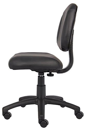 Boss Office Products Posture Task Chair Without Arms in Black, Low-Back (B305) 4