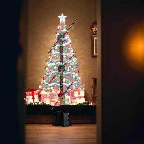 3DHologramFan Projector Holographic Christmas Tree Including Splicing Bracket,3DHologramFan,16.5" Holographic Fan with 224 LED Light Beads for Shop,Bar,Halloween Party Advertising Display 9