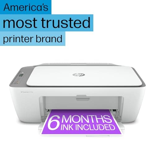 HP DeskJet 2755e Wireless Color Inkjet-Printer, Print, scan, Copy, Easy Setup, Mobile Printing, Best-for Home, 6 Month Instant Ink Trial Included, White (Packaging May Vary) 5