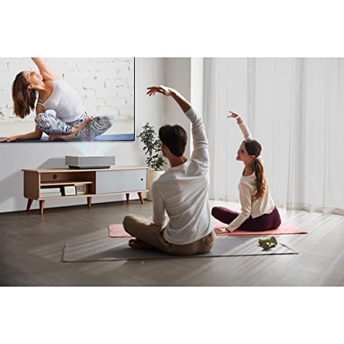 LG CineBeam UHD 4K Projector HU715QW - DLP Ultra Short Throw Laser Smart Home Theater Projector, White 9