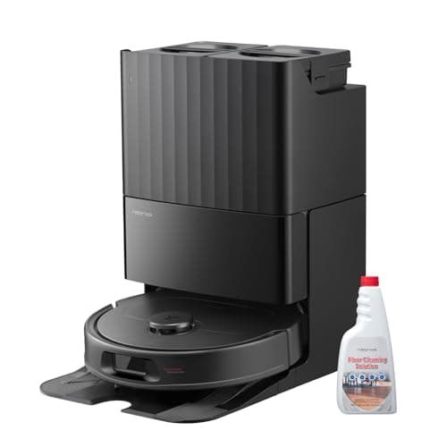 roborock QV 35A Robot Vacuum and Mop with Official Floor Cleaning Solution