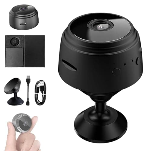 Guardhouse Camera-Guardhouse Watcheye Security Camera, 1080P HD Magnetic Mini Wireless WiFi Cameras,Portable Home Surveillance System (1pcs)