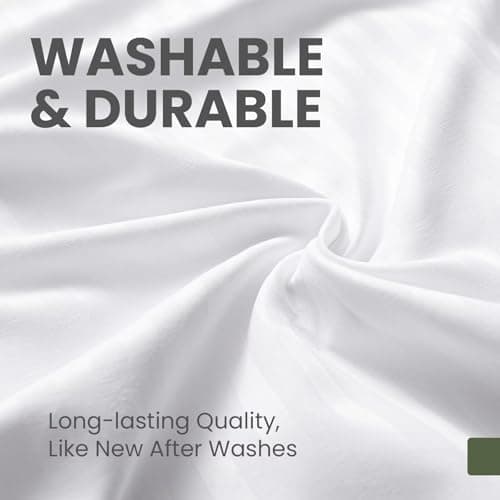 Fairpeak 4 Pack Standard Size Pillow Protectors with Zipper, Oeko-TEX Certified Pillow Covers, Luxury Hotel Quality Pillow Cases, Soft Breathable, Machine Washable, 20 x 26 6