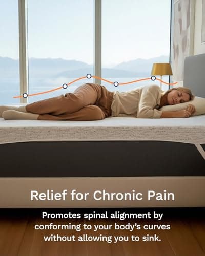 ViscoSoft 3 Inch Memory Foam Mattress Topper Queen - Select High Density Ventilated Mattress Pad - Premium Removable Rayon Cover 3