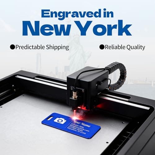 Personalized Luggage Tags for Suitcases, Custom Metal Luggage Tag for Bag, Durable Travel Tags, Laser Engrave Name Text, Gift for Travelers, 3x1.2 Inches (2, Gray, 3x1.3 Inches) 7