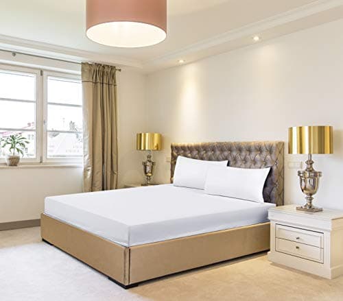 Utopia Bedding Twin Fitted Sheets - Bulk Pack of 6 Bottom Sheets - Soft Brushed Microfiber - Deep Pockets - Shrinkage & Fade Resistant - Easy Care (White) 6