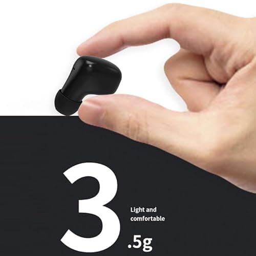 Wireless Earbuds for Small Ears, Cute Color Ear Buds for Kids & Women, 2.5g Ultra-Light, Coin-Sized Charging Case, Bluetooth 5.4 Earphones for Workout &Outdoor, Laptop Pad Phones Compatible, Blue 7