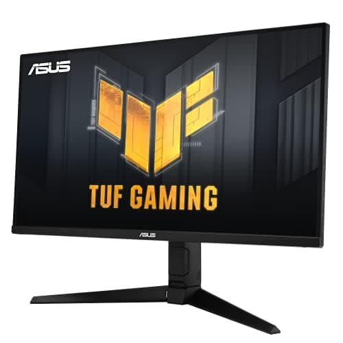 ASUS TUF Gaming 28” 4K 144HZ DSC HDMI 2.1, Monitor (VG28UQL1A) - UHD (3840 x 2160), Fast IPS, 1ms, Extreme Low Motion Blur Sync, G-SYNC Compatible, FreeSync Premium, Eye Care, DCI-P3 90%,Black 9