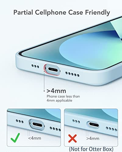 charmast Small Portable Charger for iPhone, Ultra-Compact 20W PD Fast Charging Power Bank 5000mAh, Mini Battery Pack for iPhone 14/14 Pro Max/13/13 Pro Max/12/12 Pro Max/11/XR/X/8/7/6 etc 8