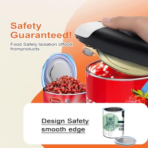 NOTUSIUY One-Touch Can Opener Electric with Rechargeable USB-C Fast Charge, The Electric Can Openers for Senior Best Gift in Kitchen 5