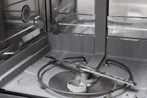 Sharp SDW6504MS Stainless Steel Dishwasher, 24-inch Pocket Handle, 52 dB, Hybrid Tub, 12 Place Settings, 5 Cycles, Heated Dry 14