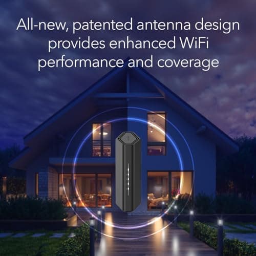 NETGEAR Nighthawk Dual-Band WiFi 7 Router (RS90) – Router Only, BE3600 Wireless Speed (up to 3.6 Gbps) - Covers up to 2,000 sq. ft., 50 Devices – 2.5 Gig Internet Port - Free Expert Help 6