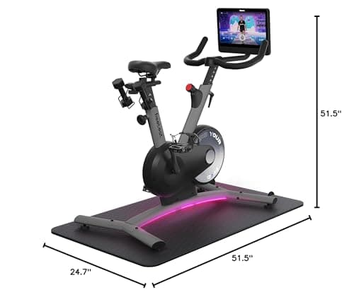 Freebeat Exercise Bike Mist Gray 10