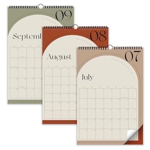 Aesthetic 2025 Wall Calendar - Runs from June 2024 Until December 2025 - The Perfect 2024-2025 Wall Hanging Calendar Planner for Easy Organizing 8