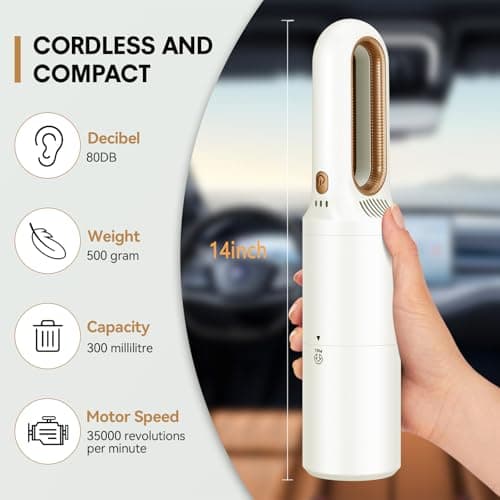 VANKICO 2IN1 Mini Cordless Vacuum Cleaner 5