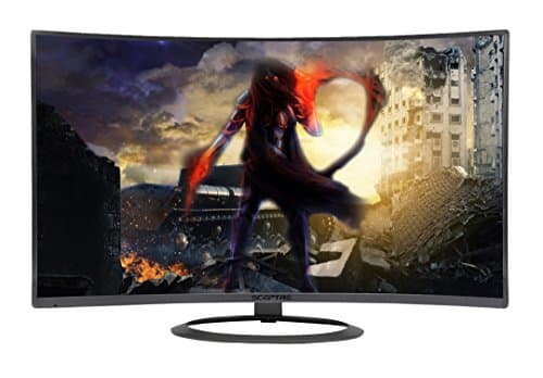 Sceptre 27" Curved 75Hz LED Monitor C278W-1920R Full HD 1080P HDMI DisplayPort VGA Speakers, Ultra Thin Metal Black, 1800R immersive curvature, 2018,Metallic Black 12