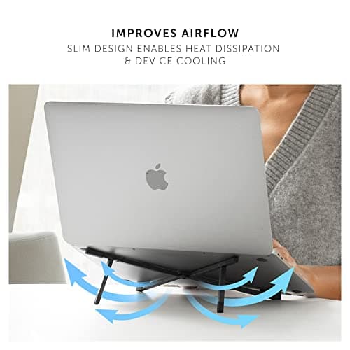 Native Union Fold Laptop Stand – Ultra-Slim Foldable & Portable Laptop Stand – Ergonomic & Optimized Viewing Angle – for 13 to 16 Inch MacBooks & Laptops, 10 to 16 Inch iPads & Tablets (Black) 6