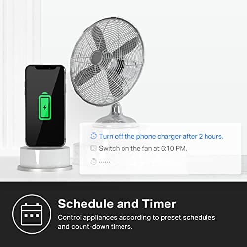 Kasa Matter Smart Plug w/ Energy Monitoring, Compact Design, 15A/1800W Max, Super Easy Setup, Works with Apple Home, Alexa & Google Home, UL Certified, 2.4G Wi-Fi Only, White, KP125M (4-Pack) 7