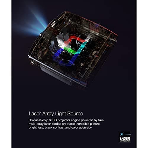 Epson Home Cinema LS11000 4K PRO-UHD Laser Projector HDR, HDR10+, 2500 Lumens Color & White Brightness, HDMI 2.1, Motorized Lens,Focus, Zoom, 3840 x 2160, 120 Hz,Media Room, Gaming 5