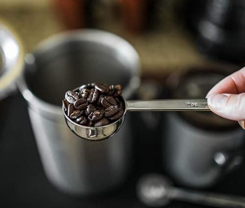 IZELOKAY 15ml Coffee Scoop, Stainless Steel 1 Table Spoon 5