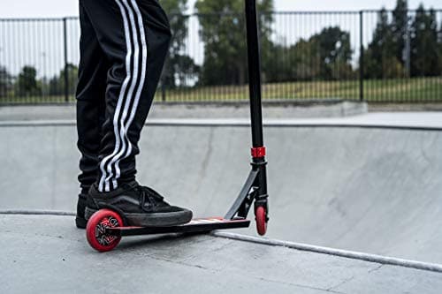 ARCADE Rogue BMX Pro Scooter - Skatepark Tricks for Kids & Pre Teens Ages 7+ - Beginner Stunt Scooter for Boys & Girls - Monopatin (Red/Black) 8