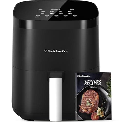 Air Fryer, Beelicious 8-in-1 Black