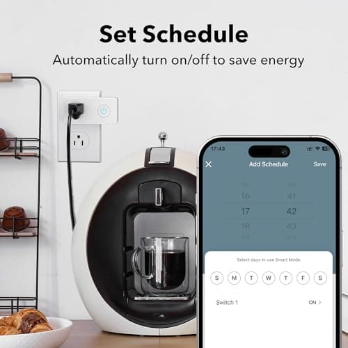 BN-LINK WiFi Heavy Duty Smart Plug Outlet, No Hub Required with Timer Function, White, Compatible with Alexa and Google Assistant, 2.4 Ghz Network Only (4 Pack) 7