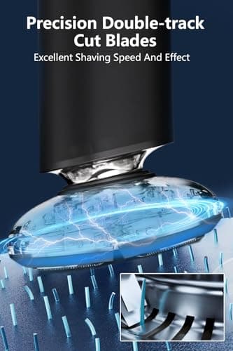 Electric Razor for Men, Men's Electric Shaver, 3-Blade Rotary Shaving System 5