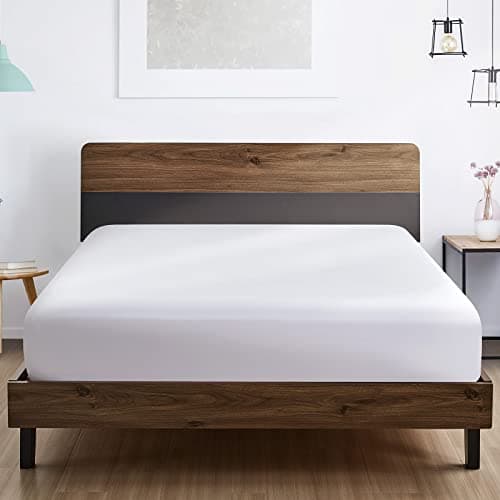 FreshCulture King Fitted Sheet Only - Hotel Quality Fitted Sheet King Size - Ultra Soft & Breathable - Brushed Microfiber - Deep Pocket - Cooling Fitted Sheets for King Size Bed (White) 6