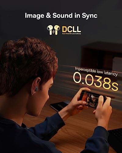 Baseus Active Noise Cancelling Wireless Earbuds, Reduce Noise by Up to 95%, 140H Playtime, IPX6 Waterproof, Deeper Bass, 4 ENC Mics, Comfortable Fit, Bluetooth 5.3 Ear Buds - Bowie MA10 5