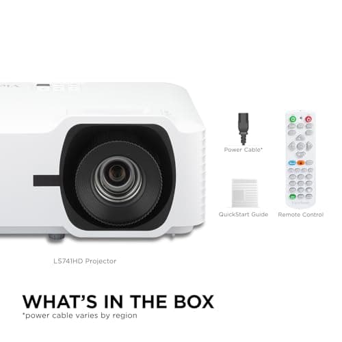 ViewSonic LS741HD 5000 Lumens 1080p Laser Projector with H/V Keystone, 4 Corner Adjustment, 360 Degree Projection, 1.6X Optical Zoom, LAN Control, and 24/7 Operation 10