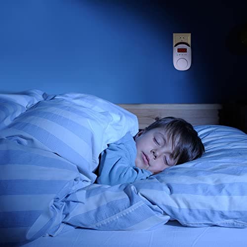 Plug-in Carbon Monoxide Detectors,Koabbit CO Level Monitoring Alarm with Light & Digital Display for Home/Kitchen/Bedroom,Accurate & Easy to Install(2 Pack) 6