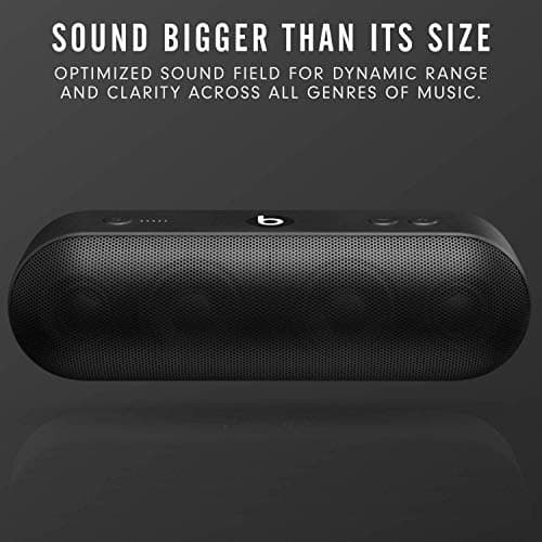 Beats Pill Plus Portable Wireless Speaker - Stereo Bluetooth, 12 Hours of Listening Time, Microphone for Phone Calls - Black 7